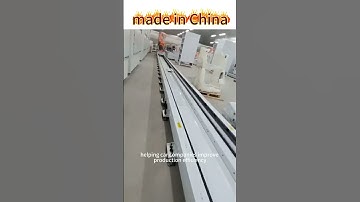 We provided a 50 meter robot ground rail to the integrator