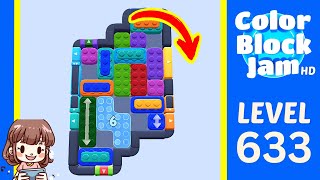 Color Block Jam Level 633 Solution Walkthrough
