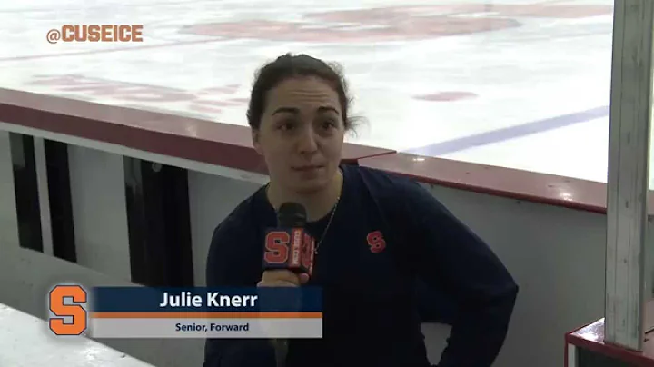 Julie Knerr Senior Tribute - Syracuse Women's Hockey