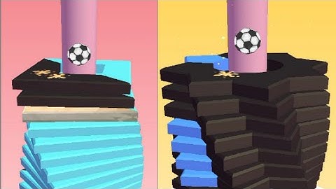 Helix Stack Jump: All Levels Complete Gameplay Level 1-9999 All Level (iOS, Android)