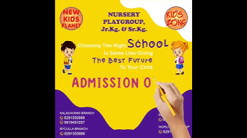 Admission Open Kids Zone & New Kids Planet