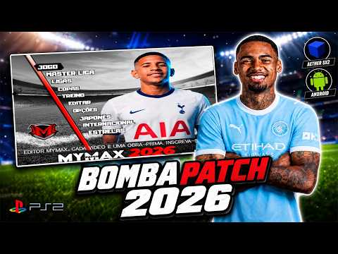 DOWNLOAD COMPLETE BOMBA PATCH 2026/27 ISO with COMMENTARY - PS2 / OPL / PCSX2