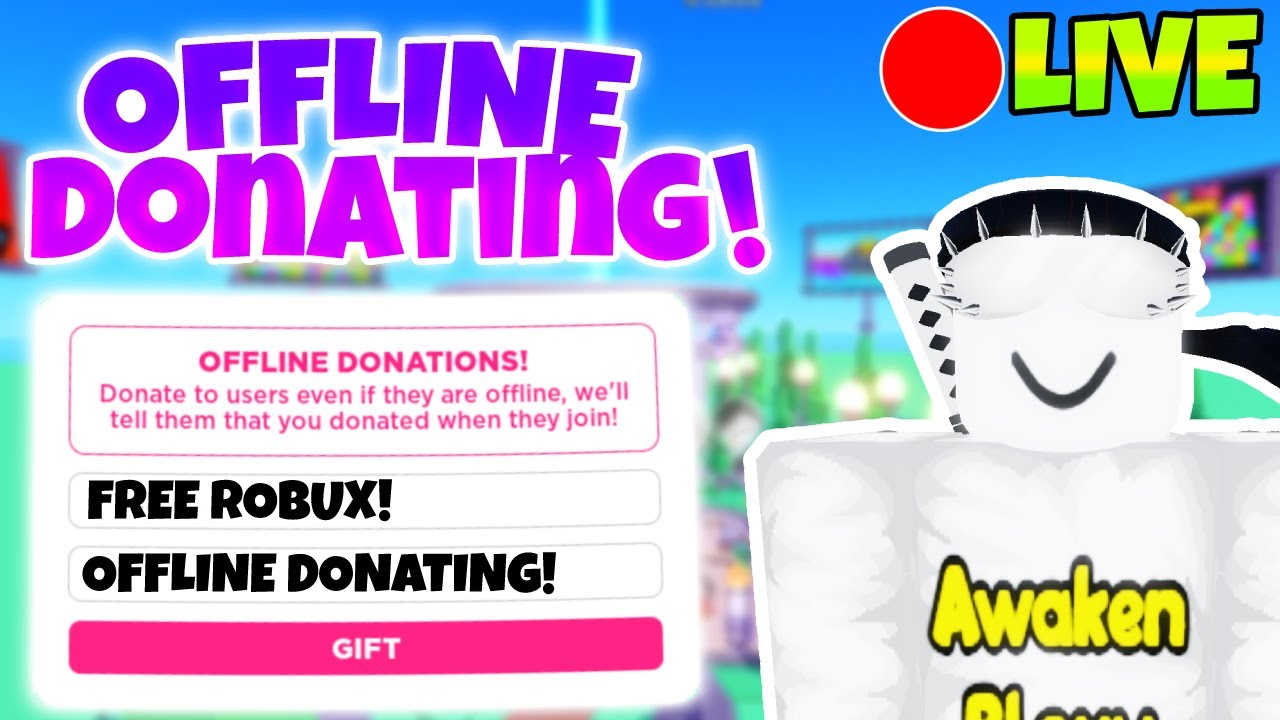  LIVE PLS DONATE OFFLINE DONATIONS Donating To Viewers Come Join 
