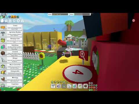 playing bee swarm simulator