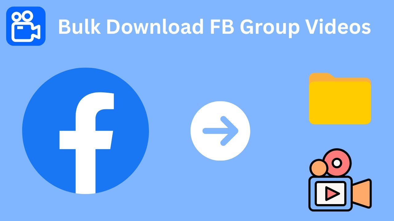 How to bulk download Facebook group videos in 2025?