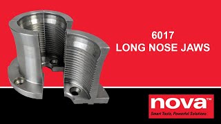 NOVA 6017 75mm Long Nosed Chuck Accessory Jaw Set