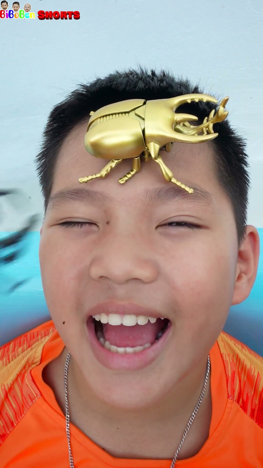 Just for fun | OMG, he has bugs on his face