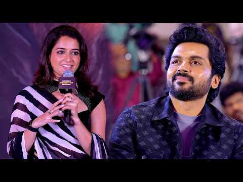 Actress Ashika Ranganath Speech At Sardar 2 Movie Pre Release | Karthi and SJ Surya || Bullet Raj