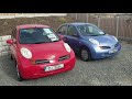 Two 2005 Nissan Micra K12's, bought unseen at auction