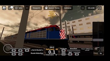 New metra train horn in rails unlimited train