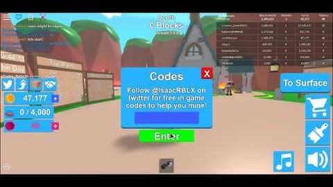 LEGENDARY CODES IN MINING SIMULATOR!! (FREE COINS)