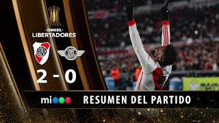 River 2 Libertad 0: Borja fue la clave para que el Millo pase a 8vos de la Libertadores 2024