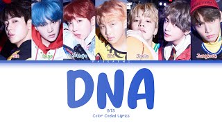 BTS - 'DNA' (Color Coded Lyrics Han/Rom/Vostfr/Eng) Resimi
