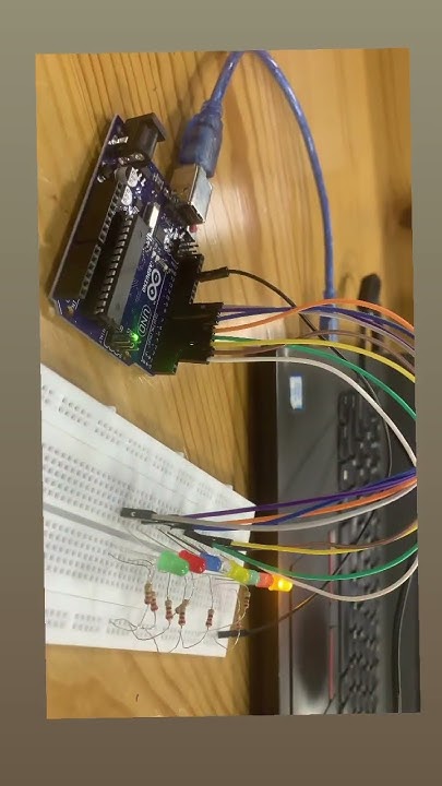 Arduino Multi-LED Sequencer 3.2C-Credit task - YouTube