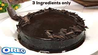 #oreocake #oreochocolatecake #cakerecipe #chocolatecake #nooven
#lockdownrecipe #biscuitcake #3ingredients #egglesscake
#blackforestcake #lockdowncake #sugar...