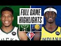 Milwaukee Bucks vs. Indiana Pacers Full Game Highlights | NBA Season 2021-22