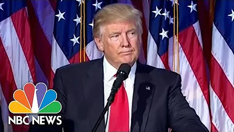 Donald Trump: 'I Just Received A Call From Secretary Clinton' | NBC News
