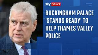 Buckingham Palace Stands Ready To Support Police Over Andrew Allegations