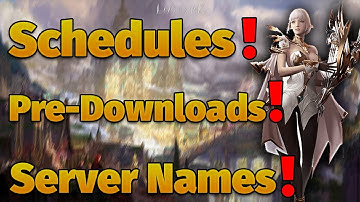 Lost Ark West Server Names, Pre-Load and Launchtimes!