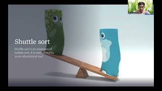 Shuttle sort algorithm (TECH TALK IARE)