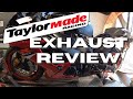 GSXR 750 Taylormade Exhaust Review and Dyno Test Before and After ECU FLASH