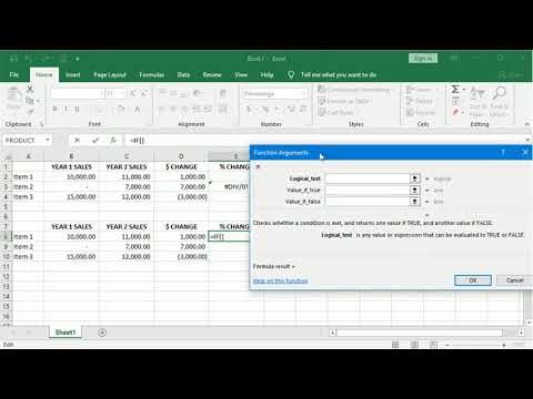 Hide Divide By Zero Error in Excel Using IF