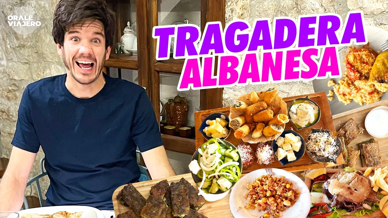 Qué comer en Albania: SABORES TÍPICOS que nos dejaron en SHOCK 😱🍨 🇦🇱
