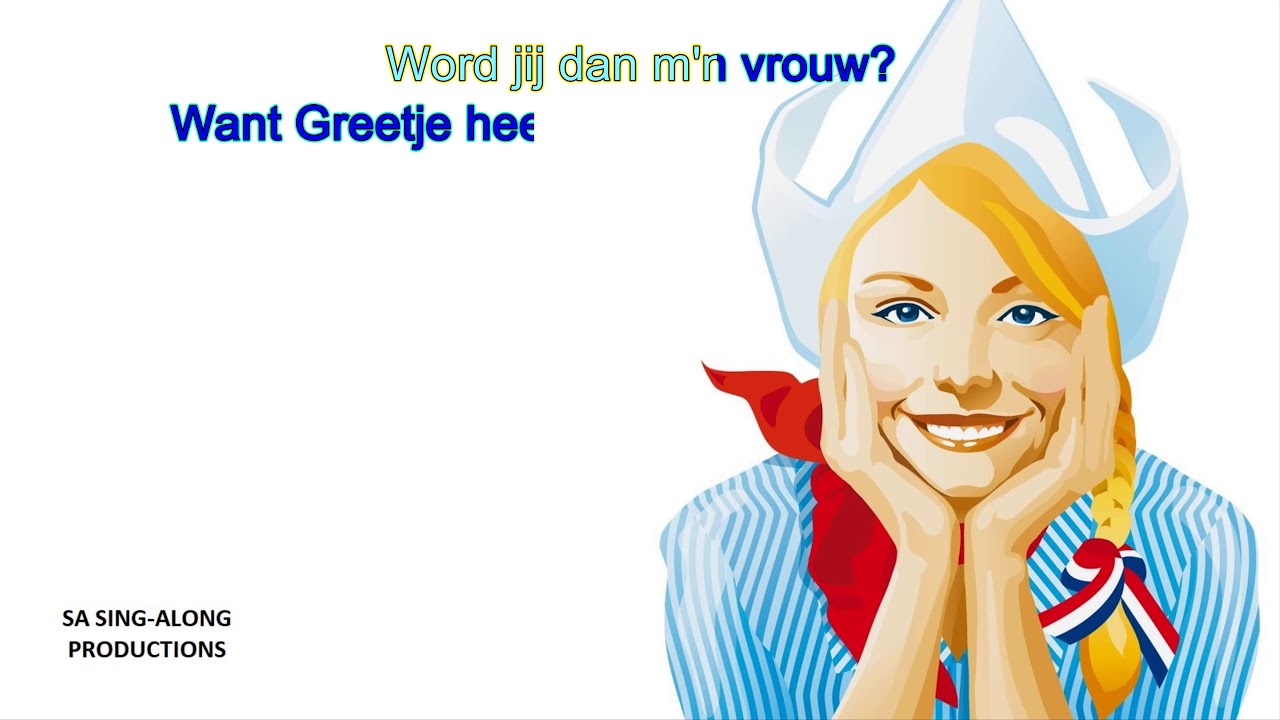 Zing maar mee... "Kleine Greetje uit de Polder" HD Sing-along (Duo Karst)