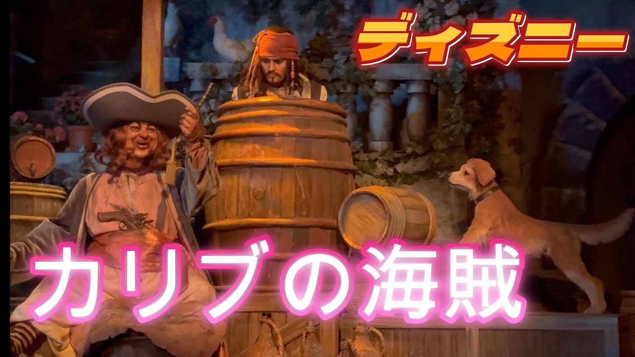 ディズニー】カリブの海賊☆ジャック・スパロウ登場！ - YouTube