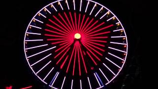 NEW at Cedar Point - Incredible Ferris Wheel Light Show!