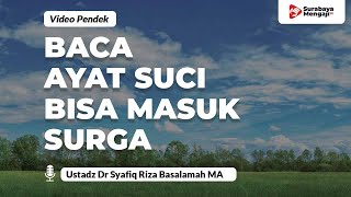 Baca Ayat Kursi - Ustadz Dr. Syafiq Riza Basalamah, MA