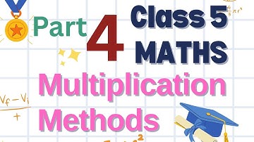 Class 5| Revised Maths Chapter 3 _ Multiplication Methods ഗുണന രീതികൾ