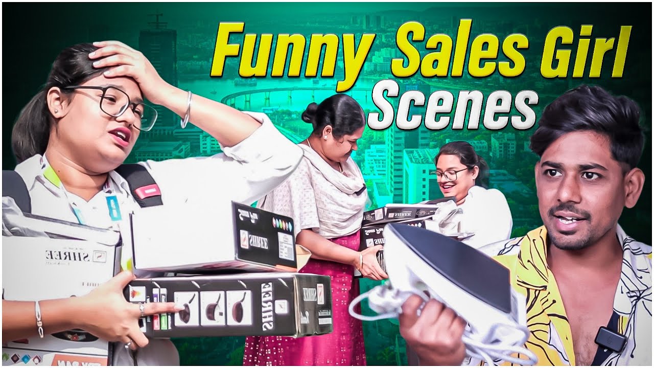 FUNNY SALESGIRL SCENES | LATEST HYDERABADI COMEDY VIDEO | ICONIC HYDERABADIZ