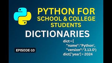 পাইথন ডিকশনারি বাংলায় | Python Dictionaries in Bangla