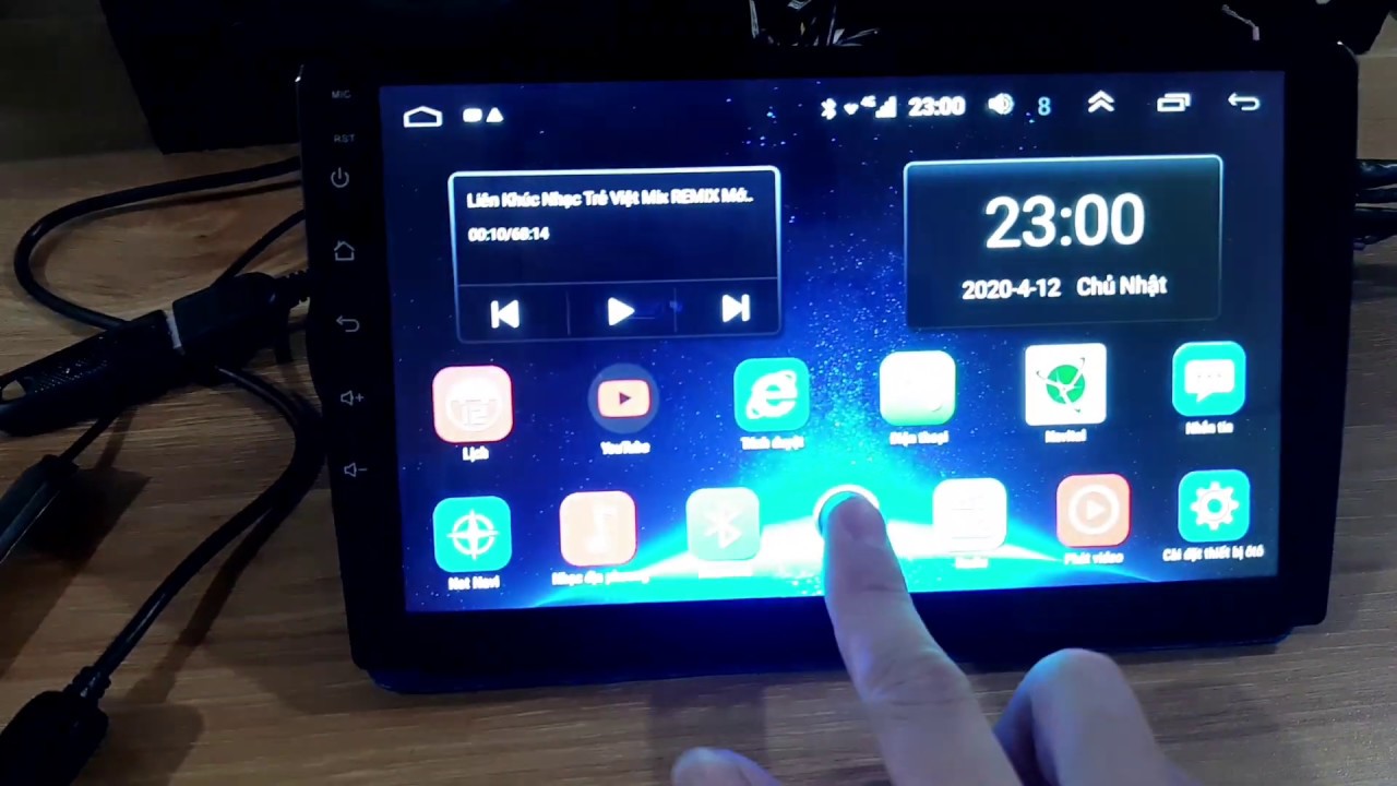 Màn Hình Android 9 inch Chạy Sim 4G, Thu Phát Wifi - Đầu DVD Chạy ...