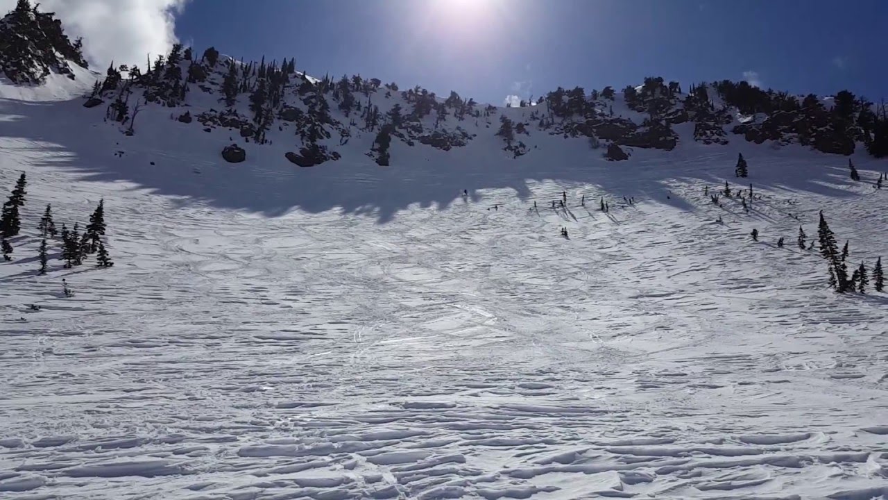 Cruising Sister's Bowl @Snowbasin - YouTube