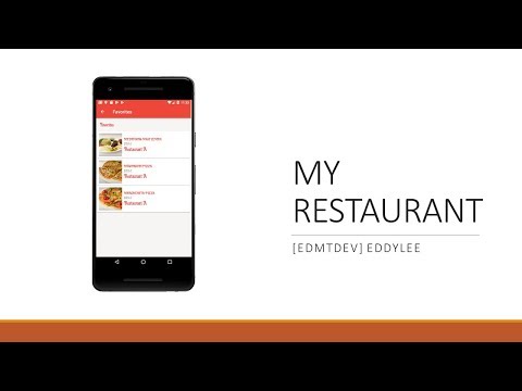 Android Development Tutorial - My Restaurant Part 11 Add Favorite Food System