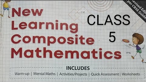 Class 5 | New Learning Composite Mathematics | Chapter-11 | Self Practice 11D(Questions 2 to 9)