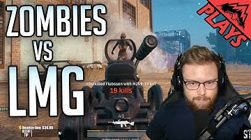 ZOMBIES vs LMG - PlayerUnknown