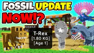 HURRY *NEW* PREHISTORIC EVENT COMING To GROW A GARDEN!? (DINOSAUR PETS) UPDATE
