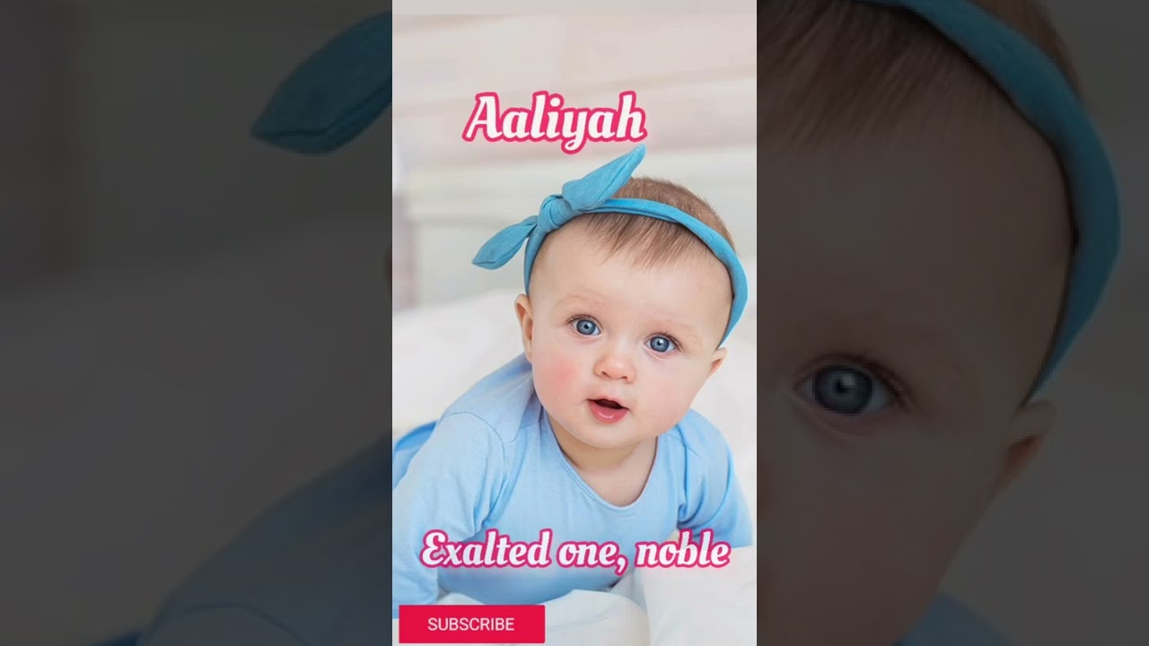 A List of Muslim Girl Baby Names that are trending in 2022😘