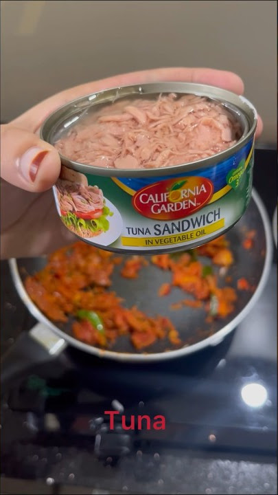 How to make tuna easily |making tuna within 10mins|TUNA FISH#tuna #recipe #tunarecipe #cannedfish