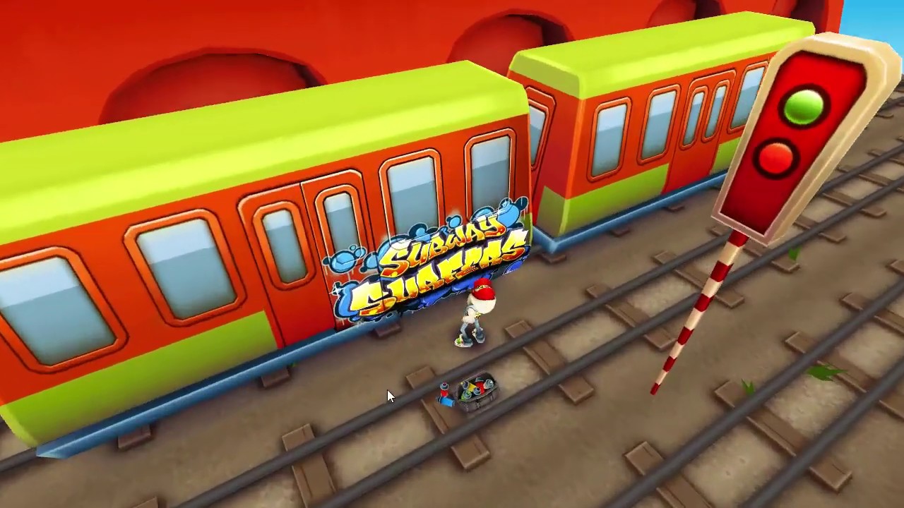 É inscrivel a primeira versão do Subway Surfers 1.0.1 de 2012! 