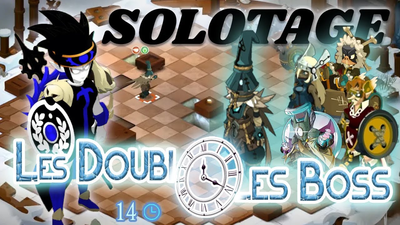 [SOLOTAGE] Les 4 Double Boss - Iop - Dofus 3.4 - 14 Tours
