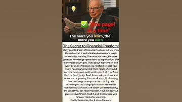 financial freedom#learn#english#englishshorts#freedom#learnenglishthroughstories|