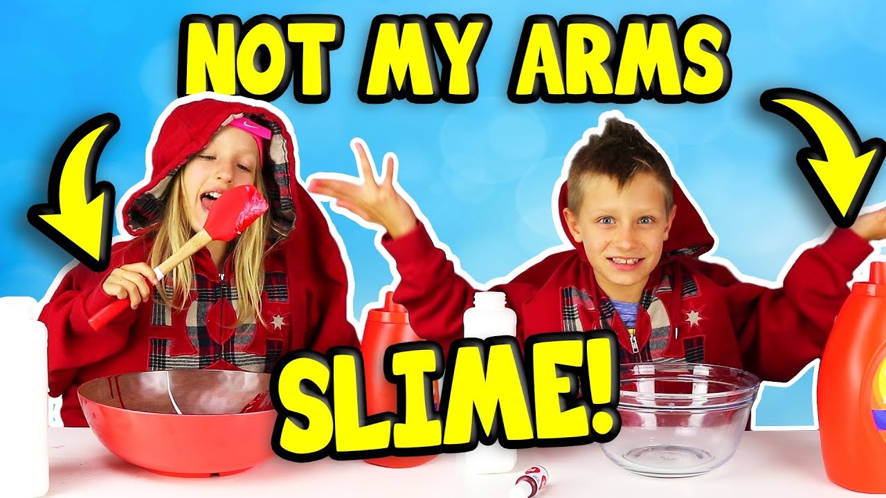 NOT MY ARMS SLIME CHALLENGE