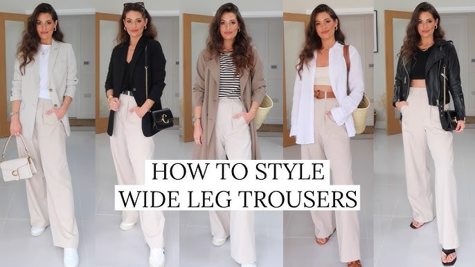 HOW TO WEAR WIDE-LEG PANTS THIS SEASON: 6 STYLING TRICKS - Jessica