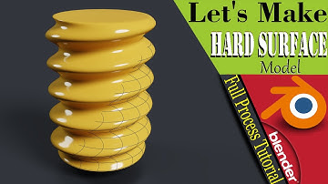 𝐓𝐮𝐭𝐨𝐫𝐢𝐚𝐥 : Create Hard Surface Subdivision Modeling in Blender ❴ 𝐑𝐞𝐚𝐥-𝐓𝐢𝐦𝐞 ❵ .