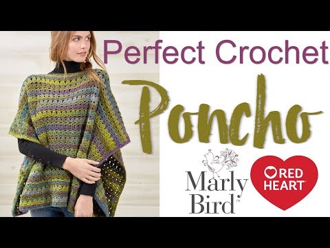 How to Crochet Perfect Easy Poncho
