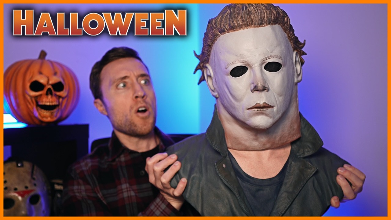 Michael Myers Lifesize Bust Unboxing! Halloween 1978